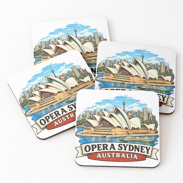 Item preview, Sydney Opera House Australia - Travel Art designed and sold by vectcd.