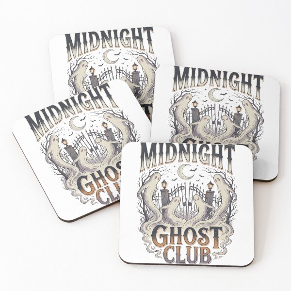 Item preview, Midnight Ghost Club Halloween Shirt – Retro Ghost Spooky T-Shirt designed and sold by SAJ Design Studio.