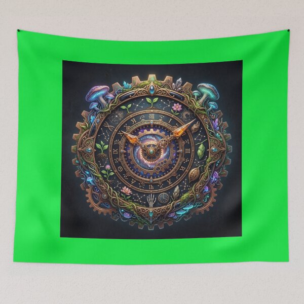 Item preview, A futuristic gear wheel clock designed and sold by Mente Creativa.