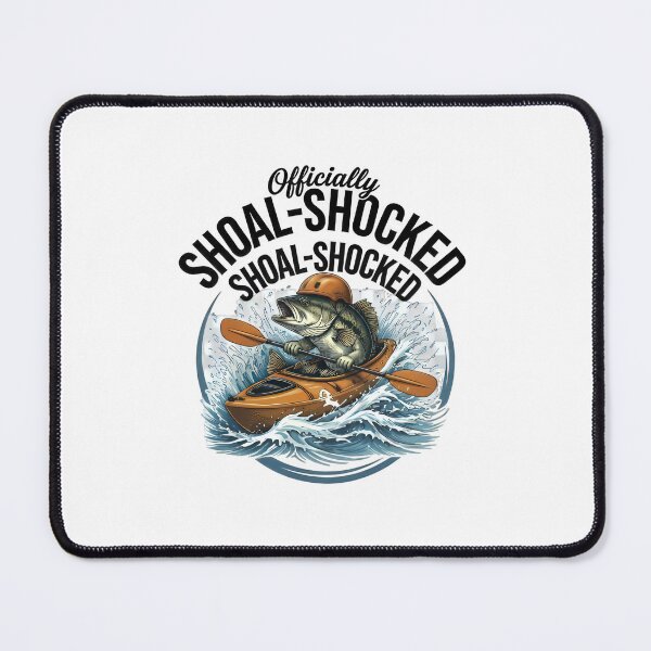 Item preview, Vintage Shoal Shocker Kayak Bass Fishing Graphic designed and sold by NobleCast .