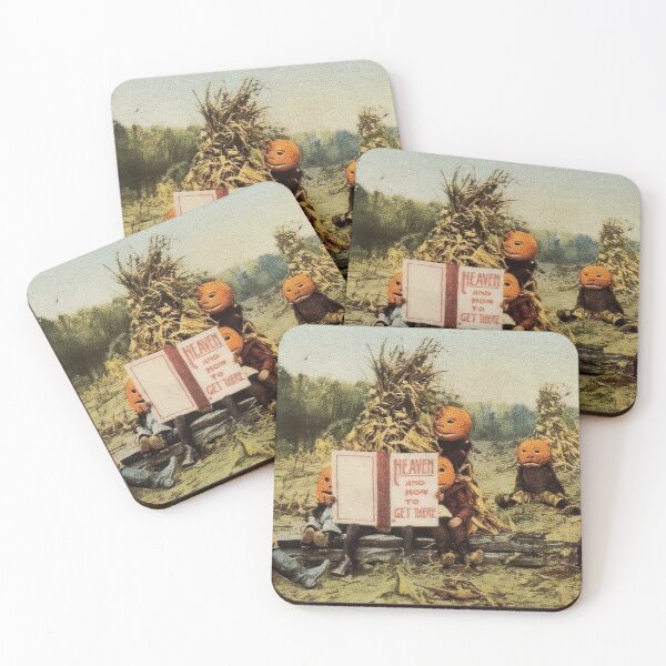 Item preview, Is There a Heaven for Pumpkinheads, Woodruff House Postcard, 1908 designed and sold by Exhumed Archives.