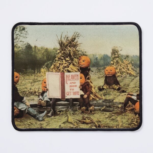 Item preview, Is There a Heaven for Pumpkinheads, Woodruff House Postcard, 1908 designed and sold by Exhumed Archives.