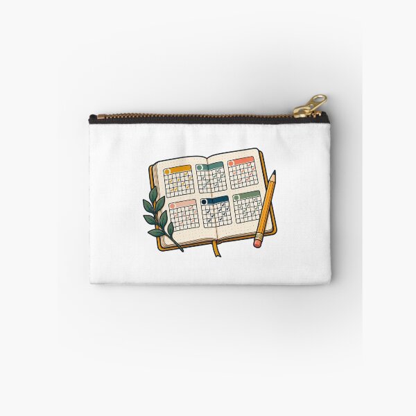 Item preview, Analog Habit Tracker Journal Grid and Pencil designed and sold by UrbanCanvvas.