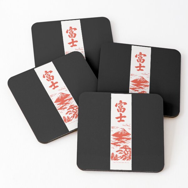 Item preview, Fuji The Mountain Waits - Mount Fuji Kanji Hanging Scroll designed and sold by WAVE-JP.