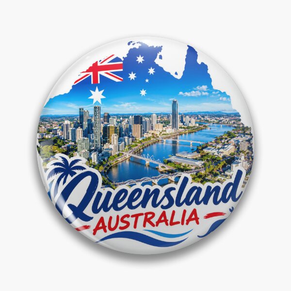 Item preview, Queensland Australia - Travel Art designed and sold by vectcd.