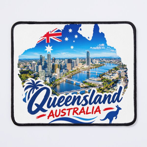 Item preview, Queensland Australia - Travel Art designed and sold by vectcd.