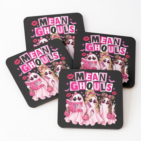 Item preview, Pink Ghost Halloween Trio designed and sold by ROUX-ART.