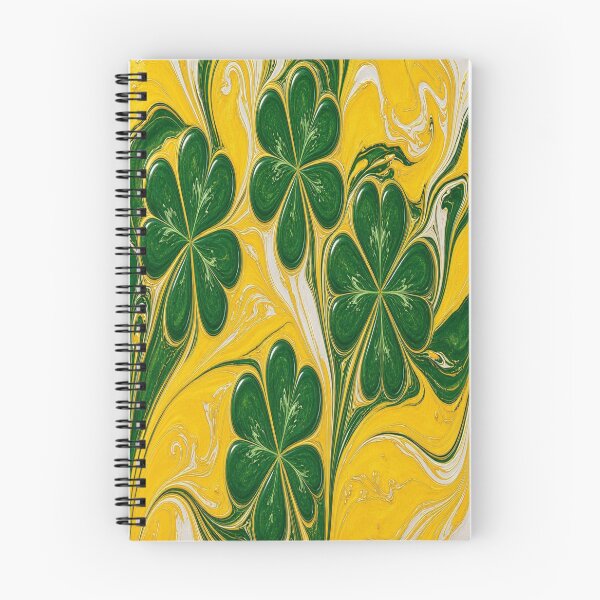 Item preview, Golden Emerald Marble Clover Butterfly designed and sold by Breezes-of-Ida.