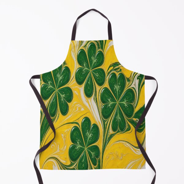 Item preview, Golden Emerald Marble Clover Butterfly designed and sold by Breezes-of-Ida.