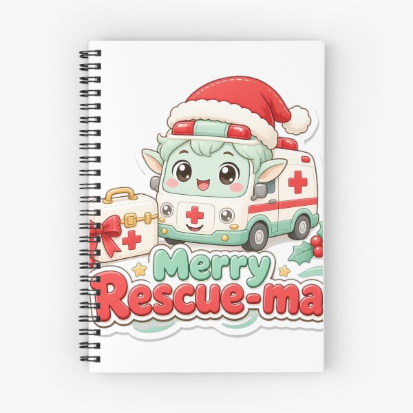 Item preview, Emt Christmas Merry Rescue-mas Gift designed and sold by Soft Merch.