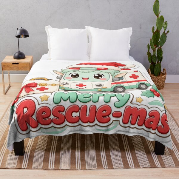 Item preview, Emt Christmas Merry Rescue-mas Gift designed and sold by Soft Merch.