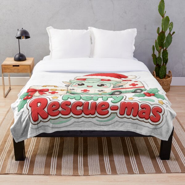 Item preview, Emt Christmas Merry Rescue-mas Gift designed and sold by Soft Merch.