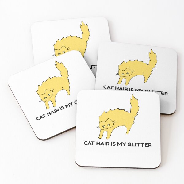 Item preview, Cat Hair is My Glitter - Funny Cat Lover Design designed and sold by walbayzon.