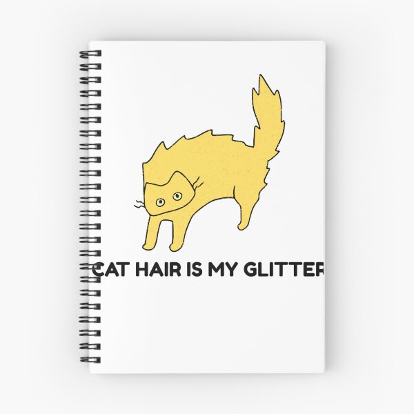 Item preview, Cat Hair is My Glitter - Funny Cat Lover Design designed and sold by walbayzon.