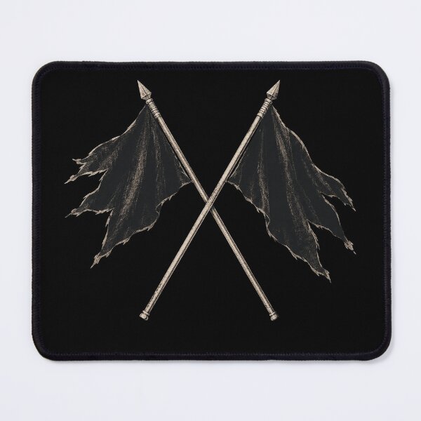 Item preview, Crossed Black Flags designed and sold by Sensabaugh101R.