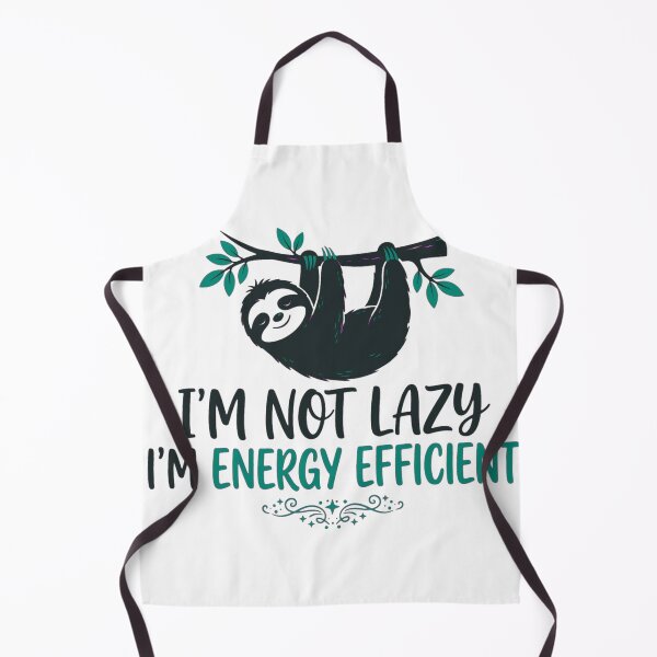 Item preview, I'm Not Lazy I'm Energy Efficient Funny Sloth Shirt designed and sold by SK design 55.