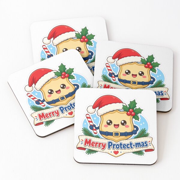 Item preview, Police Officer Christmas Merry Protect-mas Gift designed and sold by Soft Merch.