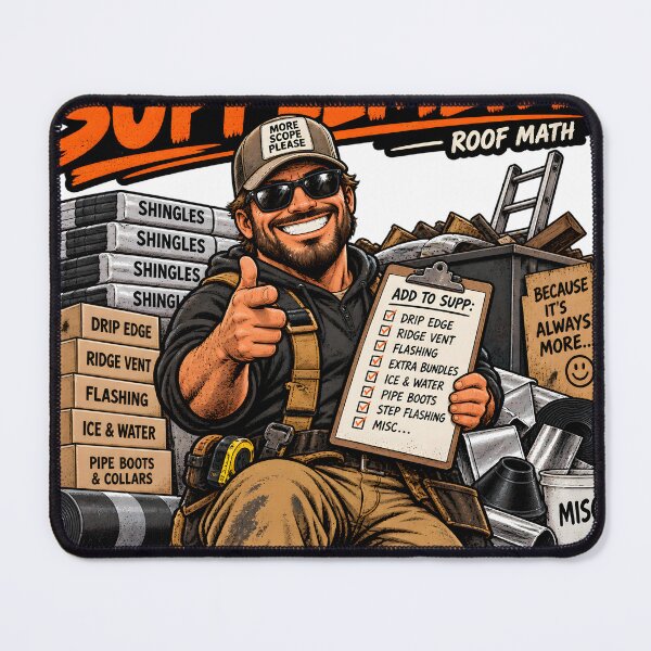 Item preview, We'll Fix It in the Supplement Roof Math designed and sold by Roofers Coffee.
