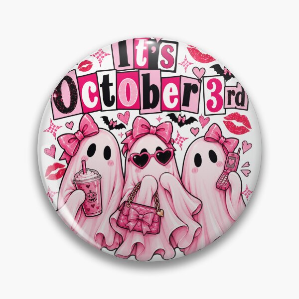 Item preview, October 3rd Pink Ghost Trio designed and sold by ROUX-ART.