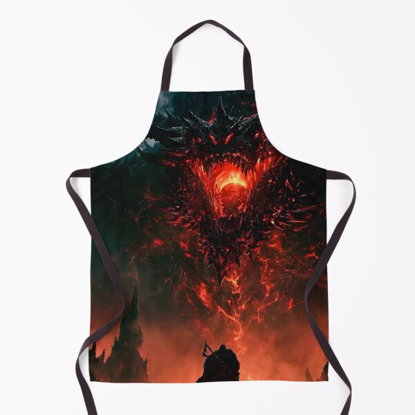 Item preview, Dragon Boss Fight - Epic Dark Fantasy art designed and sold by Delerat7.