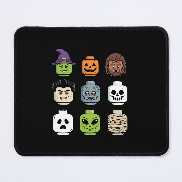 Item preview, Halloween Building Blocks Head Cute Bricks  designed and sold by Designart68.
