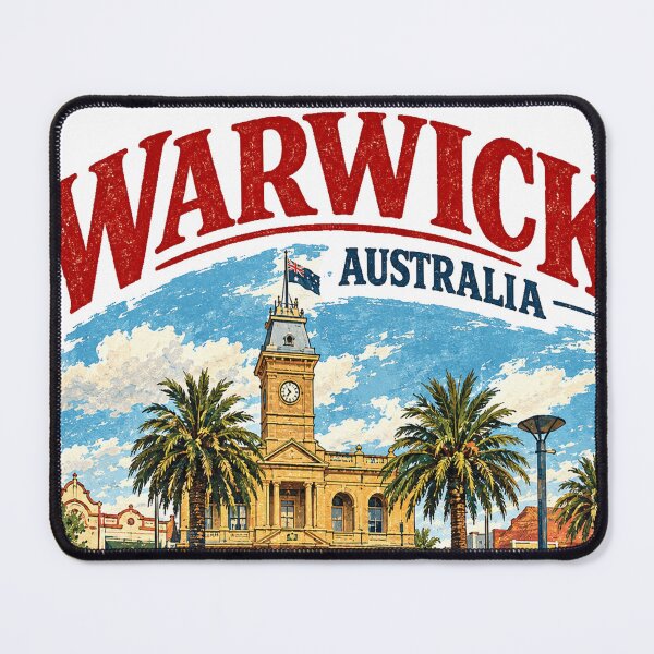 Item preview, Warwick Queensland - Travel Art designed and sold by vectcd.