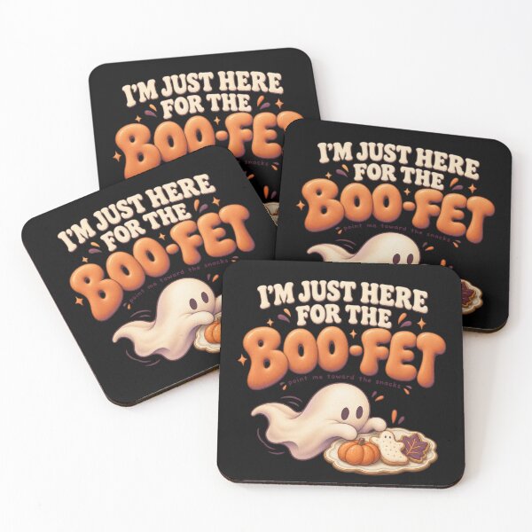 Item preview, I’m Just Here For The Boo-Fet Funny Ghost Halloween designed and sold by PhylonBoxx.