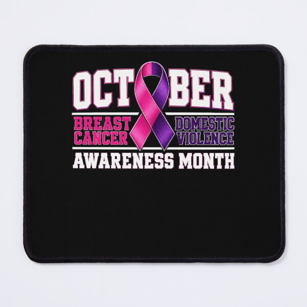 Item preview, Breast Cancer Domestic Violence Awareness designed and sold by ROUX-ART.