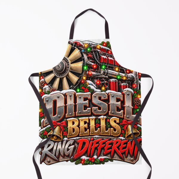 Item preview, Diesel Bells Ring Different Diesel Engine Trucker Christmas designed and sold by 198tees.