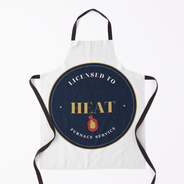 Item preview, HVAC Tech Licensed to Heat Furnace Service Badge designed and sold by thestevebro.