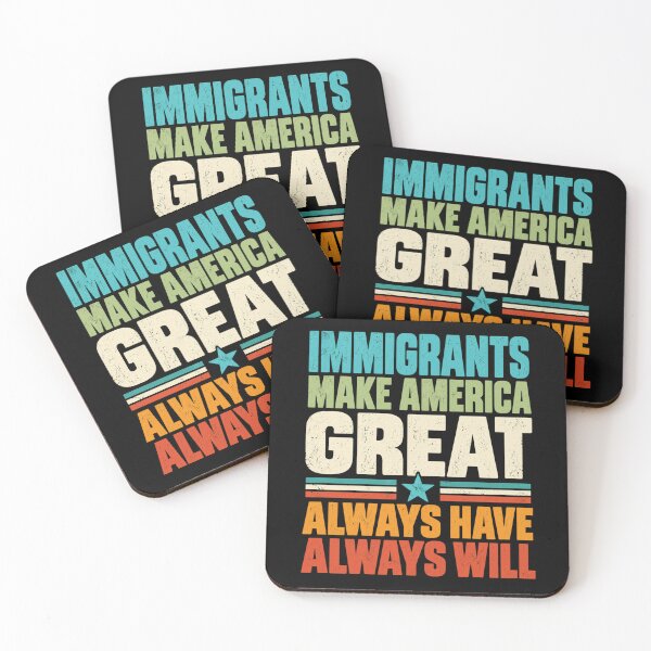 Item preview, Immigrants Make America Great designed and sold by ROUX-ART.