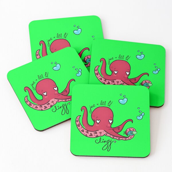 Item preview, Kawaii Love Octopus with Fish designed and sold by danialjohn993.