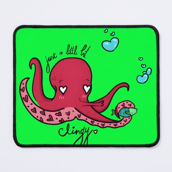 Item preview, Kawaii Love Octopus with Fish designed and sold by danialjohn993.