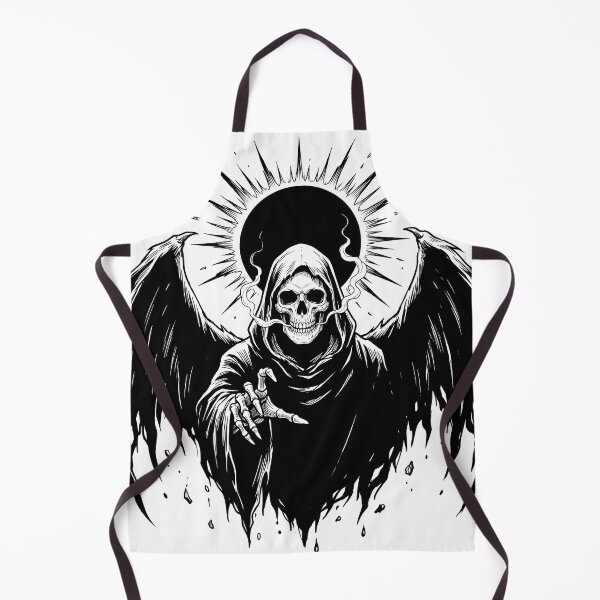 Item preview, Hooded Reaper Appears Beneath a Radiating Dark Halo designed and sold by MisteryDesigner.