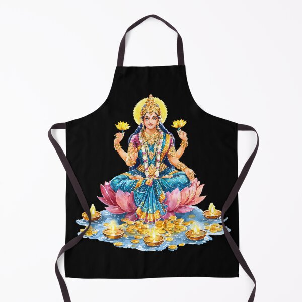 Item preview, Goddess Lakshmi Hindu Art designed and sold by Instant Printing.