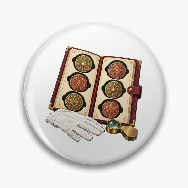 Item preview, Coin Album Collector Archival Display Art designed and sold by UrbanCanvvas.