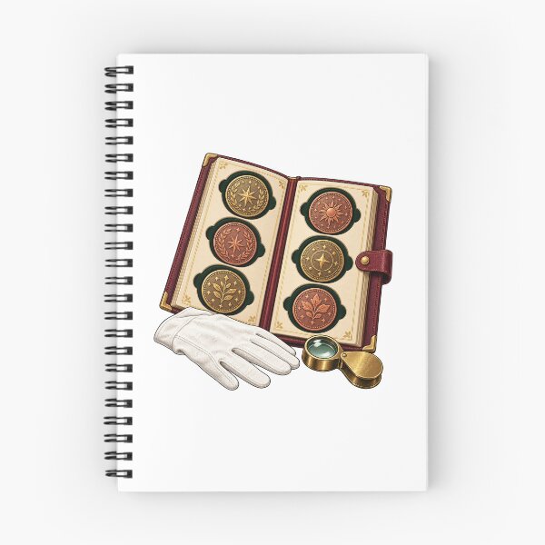 Item preview, Coin Album Collector Archival Display Art designed and sold by UrbanCanvvas.
