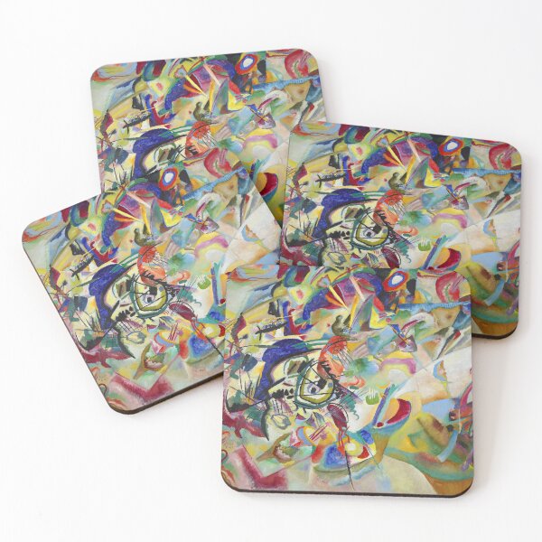 Item preview, Composition VII: Swirling Colored Abstraction by Wassily Kandinsky designed and sold by Shoupay.