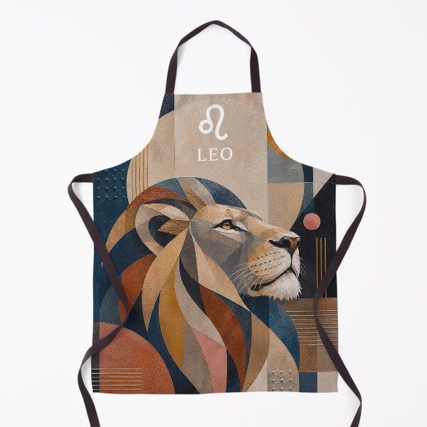Item preview, Leo Lion Zodiac Illustration – Celestial Astrology Art designed and sold by GalleryKauffeld.