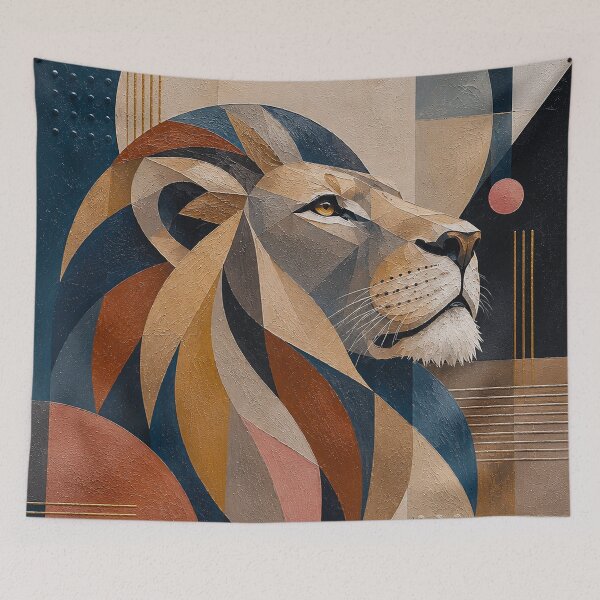 Item preview, Leo Lion Zodiac Illustration – Celestial Astrology Art designed and sold by GalleryKauffeld.