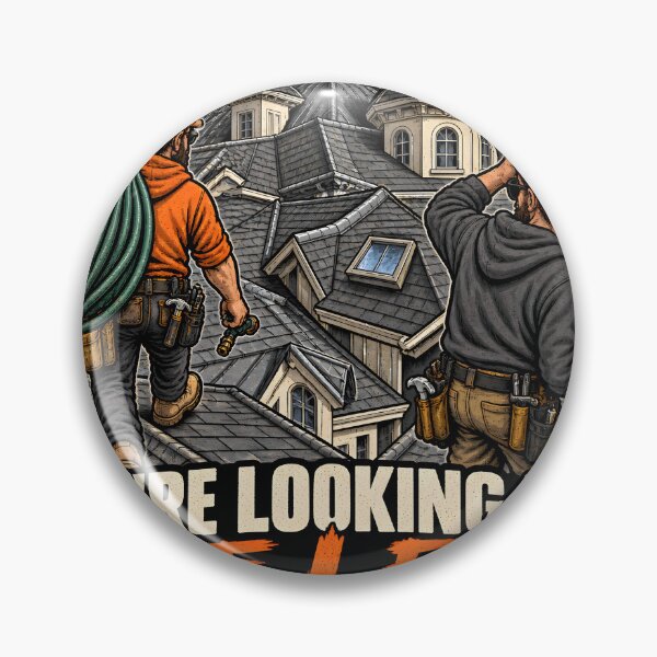 Item preview, We're Not Lost We're Looking for the Leak designed and sold by Roofers Coffee.