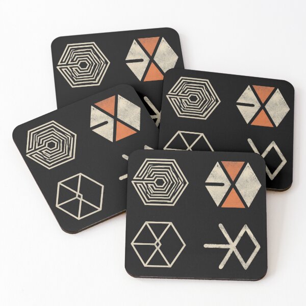 Item preview, EXO Logo Geometric Art designed and sold by Sensabaugh101R.
