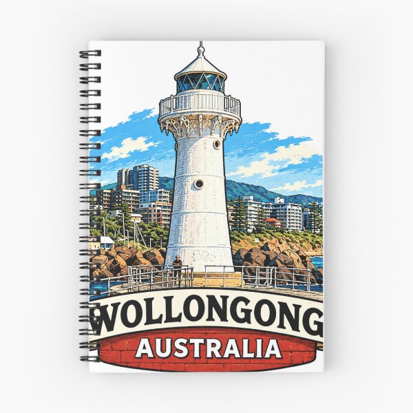 Item preview, Wollongong Australia - Travel Art designed and sold by vectcd.