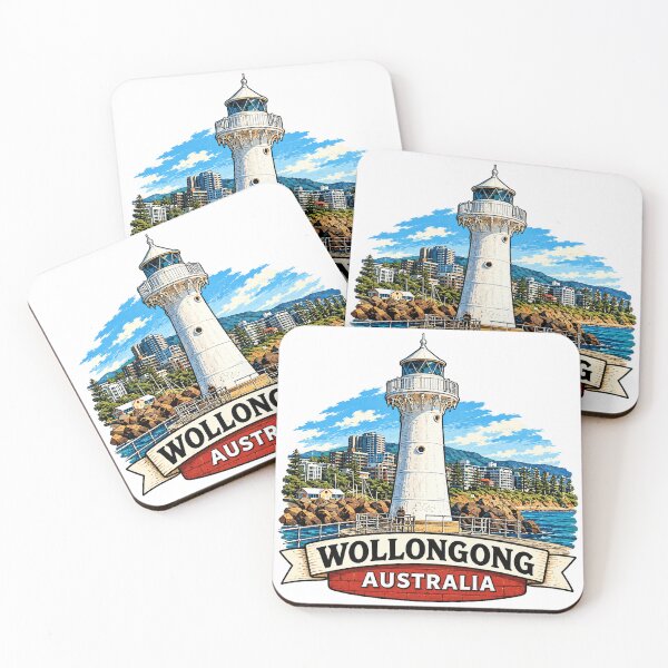 Item preview, Wollongong Australia - Travel Art designed and sold by vectcd.