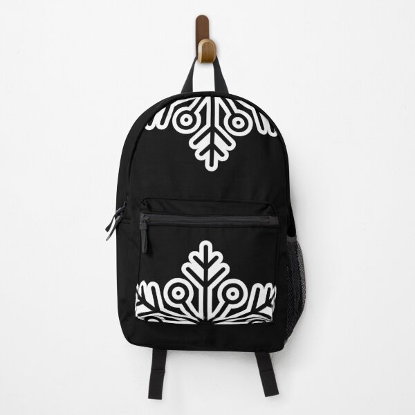 Item preview, Minimalist Winter Snowflake Solid Black Seamless Pattern Art designed and sold by ​Jyoti Digital Artist.
