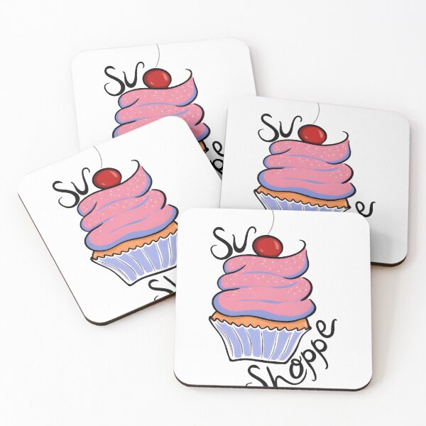 Item preview, Sushoppe Cute Pink Cupcake with Cherry designed and sold by danialjohn993.