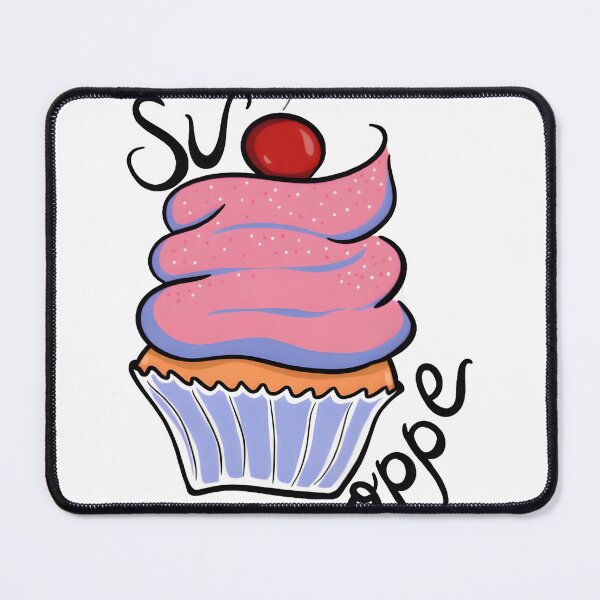 Item preview, Cupcake rosa lindo de Sushoppe con cereza designed and sold by danialjohn993.