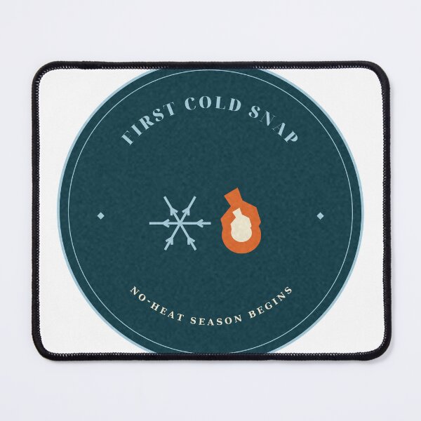 Item preview, First Cold Snap No-Heat Season HVAC Tech Badge designed and sold by thestevebro.