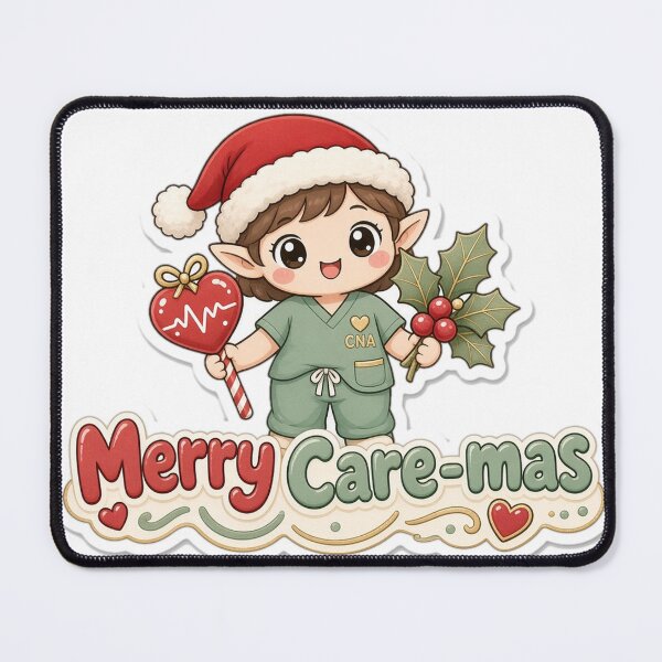 Item preview, Cna Christmas Merry Care-mas Gift designed and sold by Soft Merch.