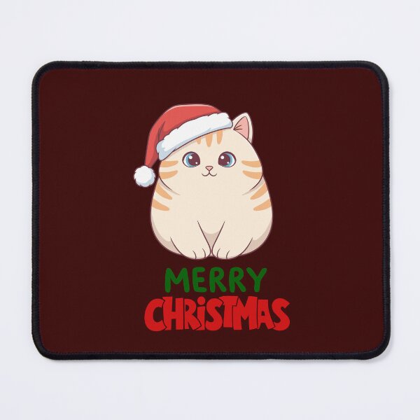 Item preview, Cute Persian Cat Merry Christmas Holiday Art designed and sold by stormk10.
